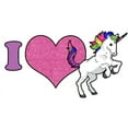 thumbnail image 3 of CafePress - I Love Unicorns - 11 oz Ceramic Mug - Novelty Coffee Tea Cup, 3 of 6