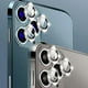 thumbnail image 3 of Cristal templado para iPhone 11, 12, 13 Pro Max, protector de lente de cámara con anillo de metal., 3 of 4