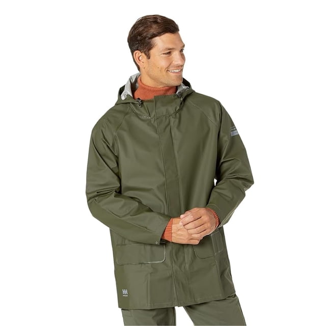 Chaqueta impermeable Helly-Hansen Mandal para hombre Army Green 3XL