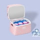 thumbnail image 5 of Lonchera, Bento Boxes, Bolsa para mamá, Nuevo patrón a cuadros, Bolsa para leche trasera de moda, Botella de leche para exteriores, Bolsa térmica para picnic, Bolsa para almuerzo multiusos, Bolsa Bent, 5 of 5