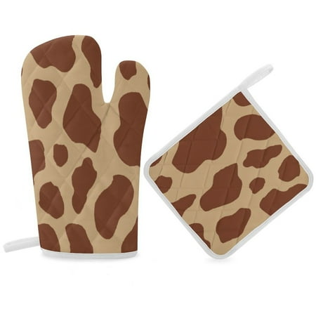 

Cow Print Pictures Oven Gloves And Pots Stand Set Oven Gloves And Pot Racks Pot Racks And Oven Gloves Set