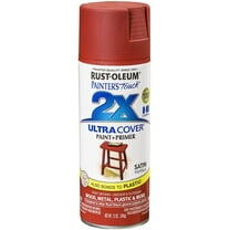 Rust-Oleum 249068 Painter's Touch 2X Ultra Cover, 12 Oz, Satin Paprika - New