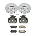 thumbnail image 2 of PowerStop Rear Stock Replacement Brake Pad and Rotor Kit with Calipers Fits: FORD MERCURY Select Models KCOE3061, 2 of 7