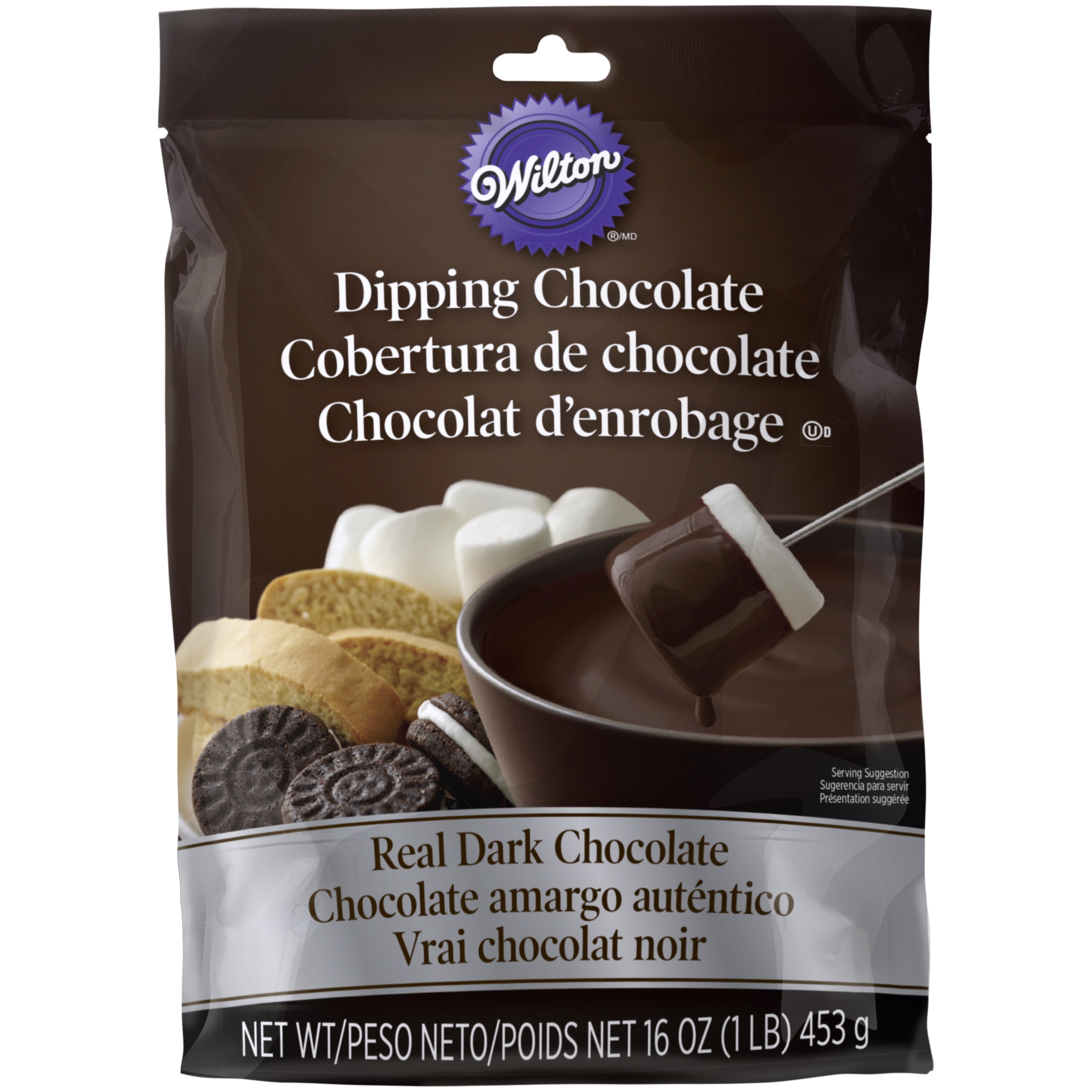 Wilton Dark Dipping Chocolate, 16 oz.