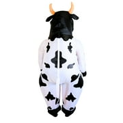 PTS Inflatable Costume Adult, Blow Up Cow Costume for Halloween Inflatables Cosplay Party
