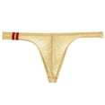thumbnail image 2 of Tanga transparente de seda de hielo para hombre, ropa interior fina de cintura baja, sexy, con forma de U, pantalones cortos transpirables de verano para jóvenes, 2 of 6