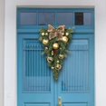thumbnail image 4 of Guirnalda para colgar en la puerta,decoraciones colgando corona de botín,decoración de corona  de puerta de pared,puerta chimenea guirnalda fiesta casa Gloria Guirnalda para colgar en la puerta, 4 of 9