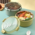 thumbnail image 4 of CIYISON Home Containers Leak Proof Bento Box Stainless Steel Airtight Freezer Safe Bowl, 4 of 15