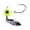 Chartreuse, variant on Jenko Fishing Slasher Spin Jig 1/32oz Swimbait Jighead Orange
