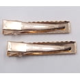 thumbnail image 2 of 45mm Hair Clips Single Prong Metal Alligator Clips Hairbow Accessory for DIY Craft Gold,50 Pieces, 2 of 5
