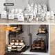 thumbnail image 4 of Organizador Bajo del Fregadero con Deslizamiento Ajustables, Estante Organizador de Fregadero Cocina y Baño Extraíble para Gabinete 2 Niveles, Cajón Deslizante Metal, Especieros para Cocina, 4 of 8