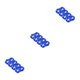 thumbnail image 4 of Mangueras de combustible de aceite Kenally 4AN 8AN 10AN 4 piezas/lote adaptador de soporte 3/8, 4 of 6