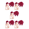 thumbnail image 2 of kurtrusly Exquisite Craft And Wide Application Of Hair Sleeping Bonnet Daily Sleeping Caps 5Set, 2 of 6