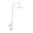 thumbnail image 3 of Soporte de campana de cama de brazo colgante Decoración girando fácil de instalar soporte de campana de cama Cot soporte móvil para niños niñas Juego de 4 nudos, 3 of 8