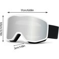 thumbnail image 5 of Ski goggles Snowboard lenses Double layer Snow goggles Anti Fog Ski lenses, 5 of 5