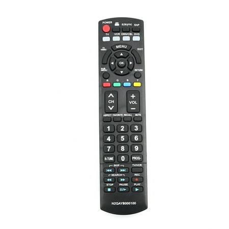 New N2QAYB000100 Remote for Panasonic TV TH-42PZ700U TH42PZ700UA TH-42PX80UA