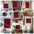 thumbnail image 6 of Ships Next Day Canvas Wall Art 8"x8", Pure Red Wine Wood Framed Canvas Print Painting, Simple Solid Color Ready to Hang Small Picture Wall Decor for Home Bathroom Nursery Kitchen, 6 of 9