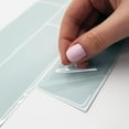thumbnail image 3 of Walplus 12" x 6" 12 sheets Peel and Stick Tile Backsplash for Kitchen Bathroom Kitchen Decor Serenity Light Blue Glossy, 3 of 10