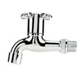 thumbnail image 2 of Robinet d'Eau en Plastique Durable Robinet d'Évier de Machine à Laver Robinet d'Eau avec Bec Simple et Poignée (Poignée de Fleur), 2 of 8