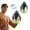 Black, variant on YIMWNYI Large-capacity Water Bottle, Outdoor Fitness Kettle Cup with Straw, Plastic Sports Water Bottle, High-temperature Plastic Cup, 87oz Large Barrel Design, Colorful and Portable
