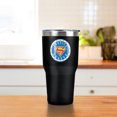 thumbnail image 3 of Justice League Athletic Superman Justice League Logo Stainless Steel Tumbler 30 oz Coffee Travel Cup, Vacuum Insulated & Double Wall with Leakproof Sliding Lid, 3 of 6
