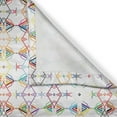 thumbnail image 3 of Ambesonne Colorful Kitchen Curtains, Motifs, 55"x39", Multicolor, 3 of 3