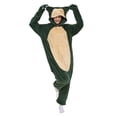 thumbnail image 3 of Pijama Kigurumi de franela para adultos y hombres, ropa de dormir de una pieza, disfraz de Cosplay, regalo de Navidad y cumpleaños, 3 of 4