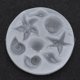 thumbnail image 4 of Moldes colgantes de resina de silicona, 4 moldes ovalados cuadrados de fundición epoxi, 4 of 11