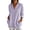 Purple, variant on Qivvo Oversized Striped Button down Shirts for Women Classic Long Sleeve Collared Blouses Office Work Tops Outfit(Red,X-Large)