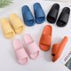 thumbnail image 5 of Lightweight Slippers Comfort Casual Slippers Open Toe Platform Beach Sandals Black 42-43, 5 of 7
