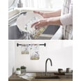 thumbnail image 5 of Watercolor Floral Kitchen Dish Towels for Drying Dishes Set of 3, Spring Daisy Sunflowers Wisteria Hummingbird Waffle Weave Microfiber Hand Tea Bathroom Towels Quick Dry & Absorbent Towel 15.7x23.6, 5 of 7