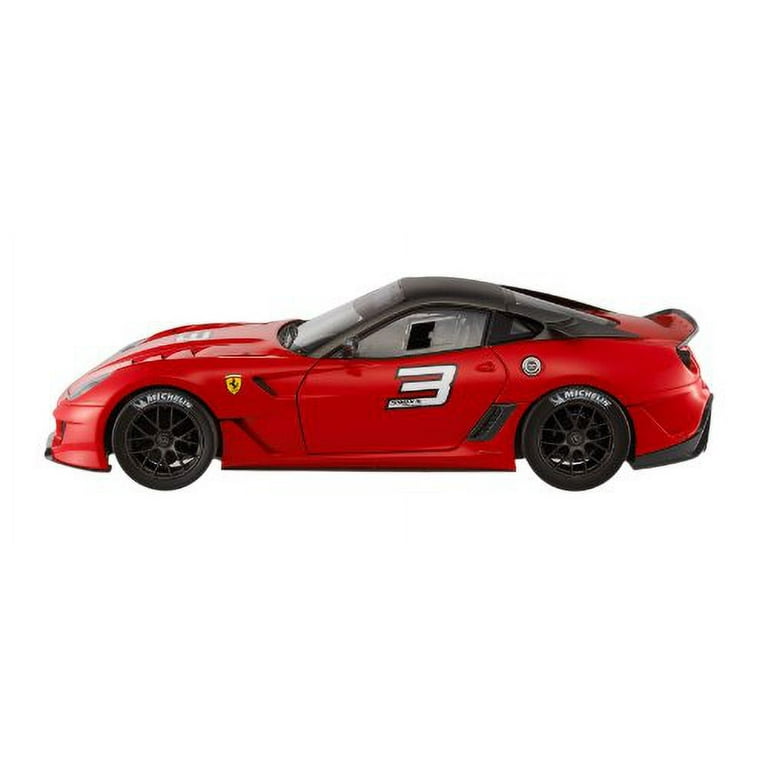 Hot Wheels Elite Ferrari 599XX 1:18th Scale - Red - Walmart.com