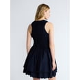 thumbnail image 3 of Free Assembly Women's and Women's Plus Smocked Cotton Sleeveless Mini Dress, Sizes XS-4X, 3 of 5