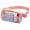 Pink, variant on Garnen Clear Fanny Pack Stadium Approved Bag, Clear Crossbody Bag for Stadium Events Concerts Gameday, Clear Belt Bag with Adjustable Strap, Pink