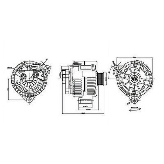 TYC 2-11042 Alternator
