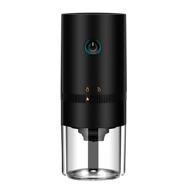 Coffee bean grinder small household electric 6-speed balanced coarse and fine ceramic grinding core outdoor portable grinding bean cup USB automatic stop after grinding