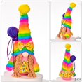 thumbnail image 4 of Muñeca Gnomo Arcoiris - Cumpleaños - Muñeca Decorativa - Tomte Sueco - Escandinavo - Elfo - Decoración - B, 4 of 5