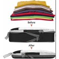 thumbnail image 3 of Compressed Packing Cubes For Travel, 6 Pieces Of Expandable Luggage Storage Bag Compressed Cubes For Packing Mesh Top And Durable Zipper (black), Aesp, 3 of 4