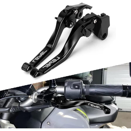 Motorcycle Short Brake Clutch Levers Fit For Rebel300 Rebel500 Cmx300 Cmx500 2018 2019 2020 2021 2022 2023 2024 2025 Rebel 300 500 Short Brake Clutch Levers Accessories
