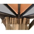 thumbnail image 6 of APEX GARDEN 10 ft. x 10 ft. Gazebo Mosquito Netting for The Lowe's Style Selections Gazebo Model #TPGAZ2307, 6 of 8