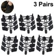 thumbnail image 1 of 3 pairs Elastic Shoe Laces No Tie Adjustable Tieless Rubber Shoelaces, 1 of 7