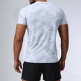 thumbnail image 3 of SCSAlgin Men's Rash Guard Swim Shirt UPF 50+ Sun Protection Quick Dry Cooling Fishing T-Shirt Athletic Performance Top, 3 of 7