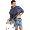 thumbnail image 5 of Hanes ComfortSoft Men's Boxers Pack, Moisture-Wicking Cotton Jersey, 6-Pack, Size: S-3XL, 5 of 6