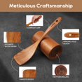 thumbnail image 3 of Juego de utensilios de cocina KLYRO: cucharas de madera con cucharas dosificadoras, 3 of 8