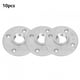 thumbnail image 3 of M Buder 10Pcs DN20 Base de brida de 4 orificios Herramienta de hardware Rosca británica de 3/4 pulgadas, 3 of 10