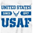 thumbnail image 2 of US Air Force Classic USAF Logo Women's T Shirt Ladies Tee Brisco Brands X, 2 of 5