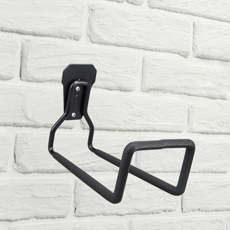 

Heavy Duty Metal Hook Garage Wall Mount Bike Hanger Hook Black for Water Hose