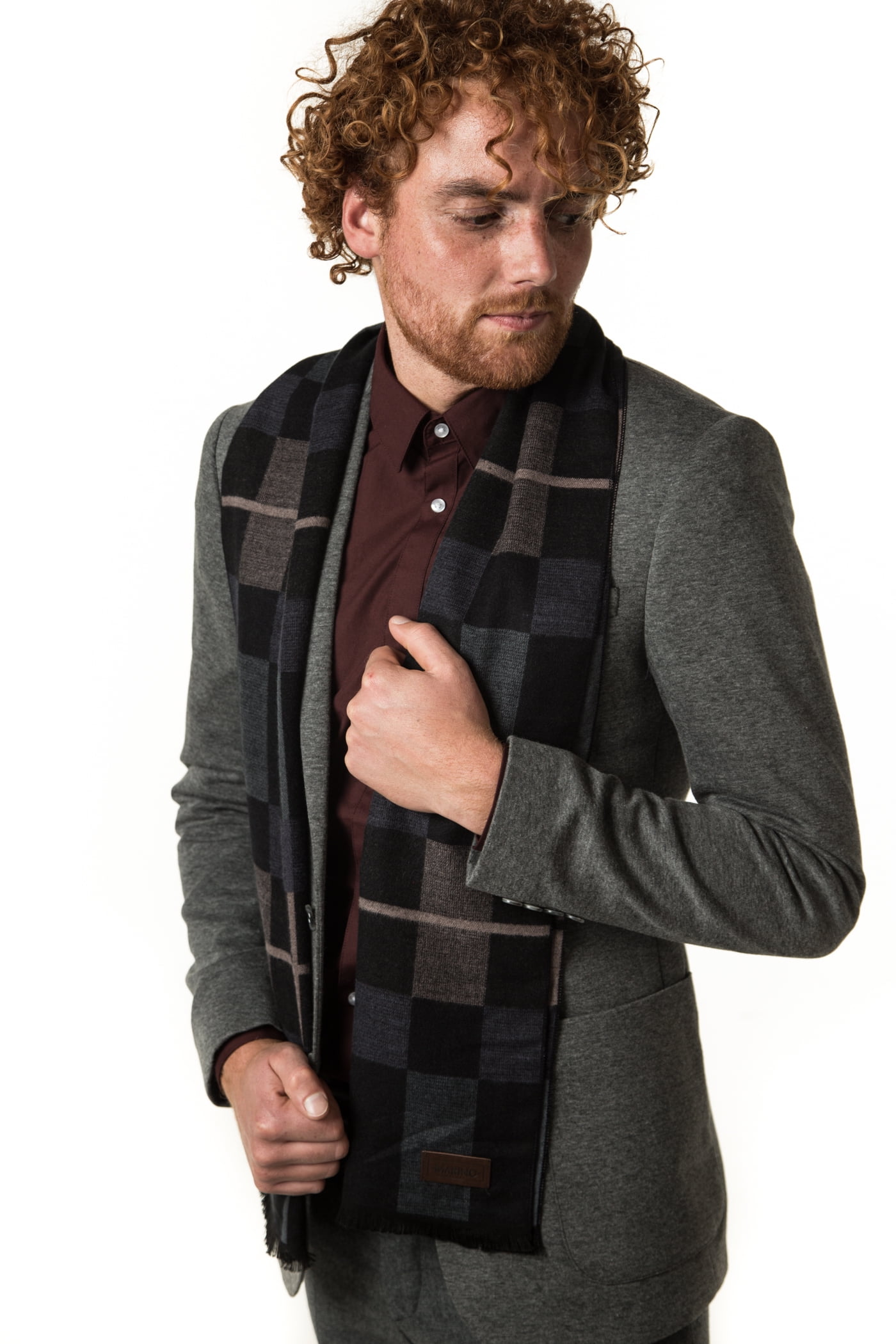 In Elegan Marino’S Winter Cashmere Feel Men Scarf,100/% Cotton Fashion Scarves