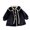 Black, variant on Esaierr 0-24M Newborn Toddler Girls Fall Winter Small Fragrant Wind Cotton Jacket Button Thickened Cotton Coat Warm Outerwear