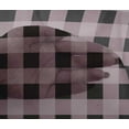 thumbnail image 4 of oneOone Viscose Chiffon Fabric Gingham Check Printed Fabric 1 Yard 42 Inch Wide, 4 of 4